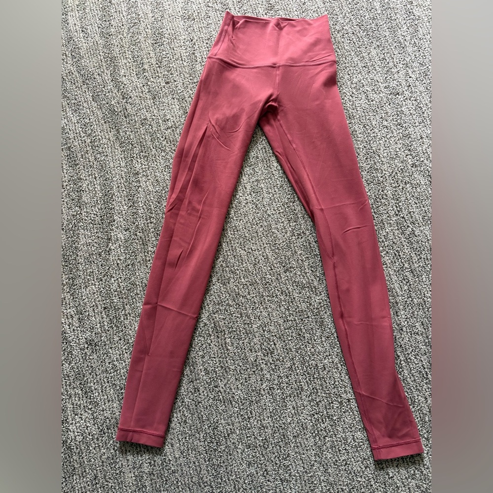 lululemon athletica Align 28 inch Orange (ish) Leggings